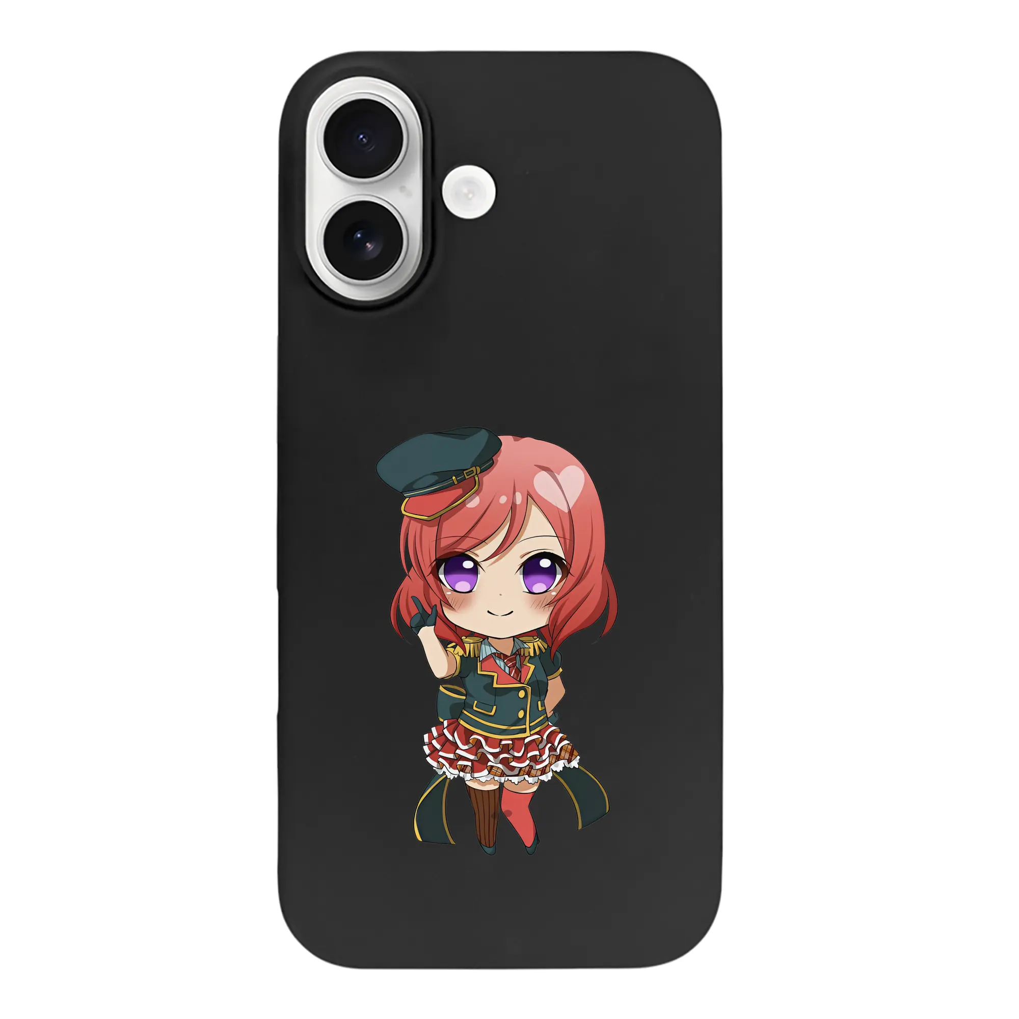 Love Live! グッズ,西木野真姫 - iPhone 17 シリーズ シリコンケース 薄型 耐衝撃 指紋防止 ソフトタッチカバー 精密フィット 傷防止 保護ケース iPhone 17/17 Air/17 Pro/17 Pro Max 対応
